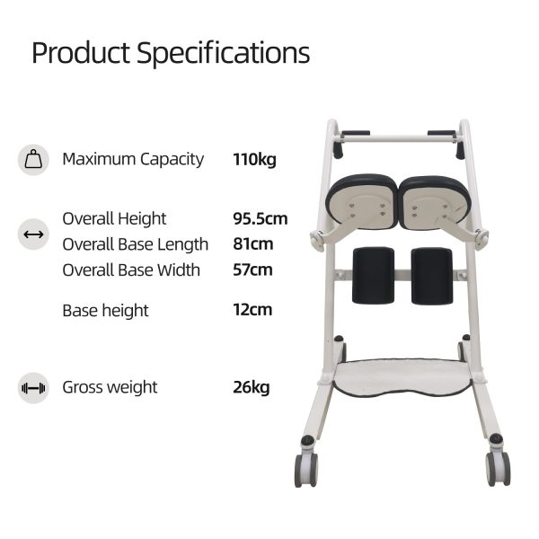 Standing transfer chair - Image 6